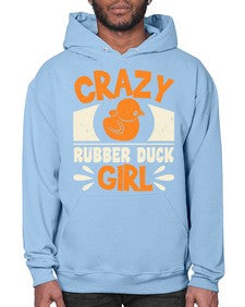 Crazy Rubber Duck Girl Style 4# - ducks- Hoodie
