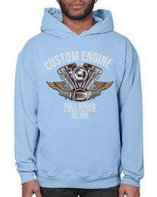 Custom engine 14# - motorcycle- Hoodie