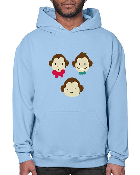 Cute_little_monkeys_5425 - monkey- Hoodie