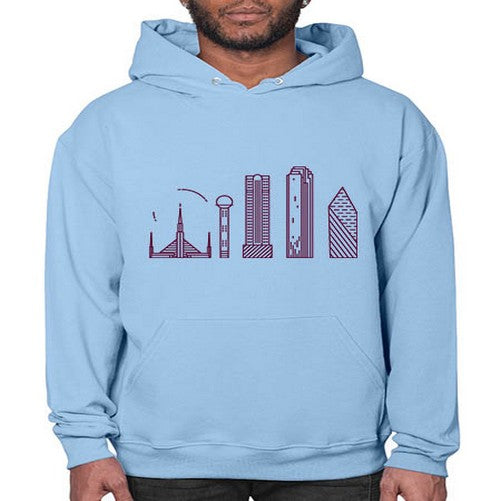 Dallas 644# - cities- Hoodie