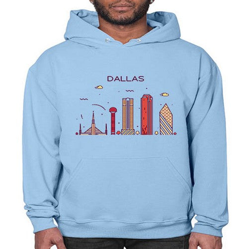 Dallas 646# - cities- Hoodie