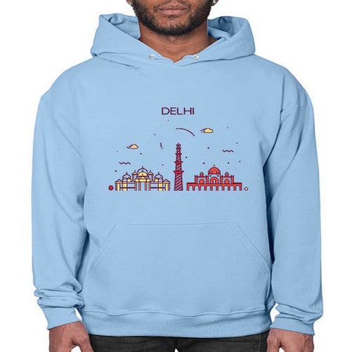 Delhi 656# - cities- Hoodie
