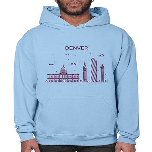 Denver 659# - cities- Hoodie