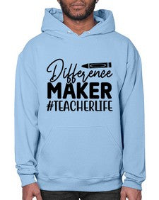 Difference Maker TeacherLife 712# - teacher- Hoodie