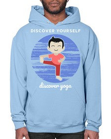Discover Yourself Discover Yoga 199# - yoga- Hoodie