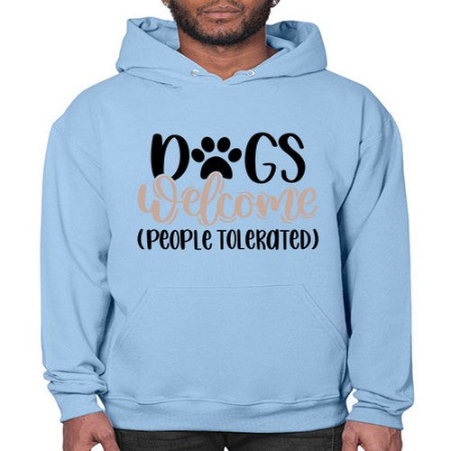 Dogs Welcome Style 21# - dogs- Hoodie