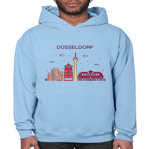 Dusseldorf 698# - cities- Hoodie