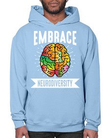 EmbraceNeurodiversityAwarenessTshirt 133# - alzheimers- Hoodie