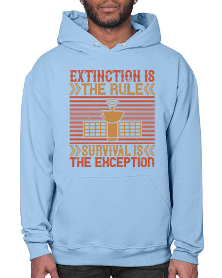 Extinction is the rule Survival is the exception 294# - general science- Hoodie