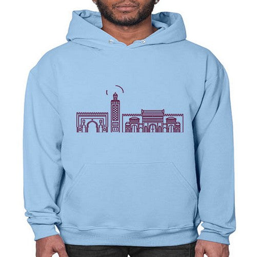 Fez 719# - cities- Hoodie
