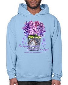 Flower Remember AlzheimerS Awareness 148# - alzheimers- Hoodie