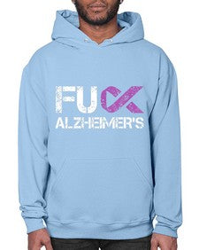 Fuck Alzheimers Fuck Dementia Alzheimer 151# - alzheimers- Hoodie