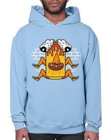 Fuck the weekend 128# - cartoon general- Hoodie