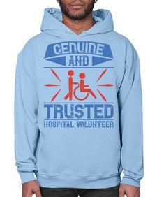 Genuine and Trusted Hospital Volunteer Style 2# - volunteer- Hoodie