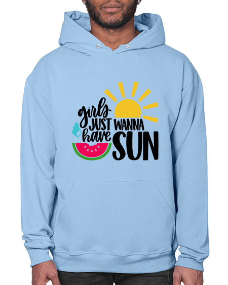 Girls Just Wanna Have Sun Style 44# - summer- Hoodie