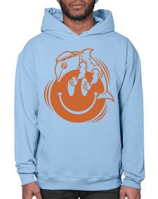 Give smile get hugs 131# - cartoon general- Hoodie