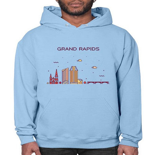 GrandRapids 781# - cities- Hoodie