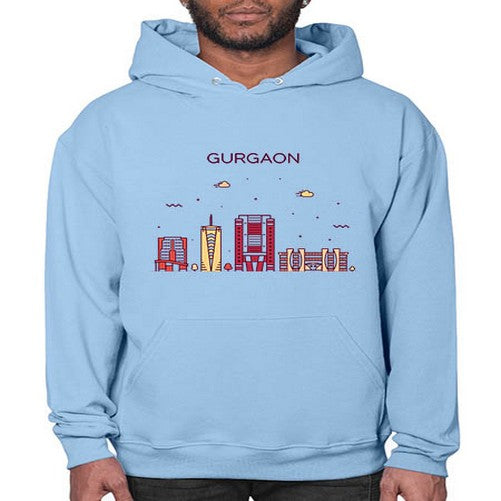 Gurgaon 799# - cities- Hoodie