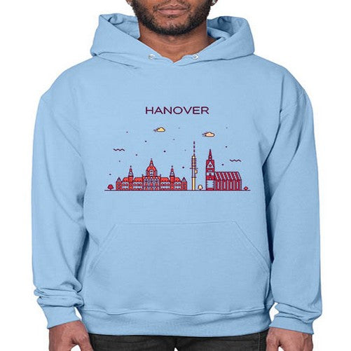 Hanover 818# - cities- Hoodie