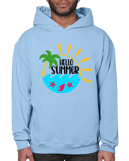 Hello Summer Style 40# - summer- Hoodie