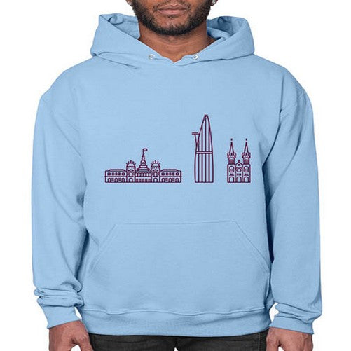 HoChiMinh 842# - cities- Hoodie