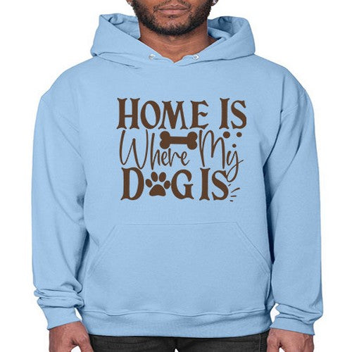 Home Is Where My Dog Is Style 86# - dogs- Hoodie