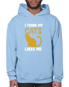 I Think My Cats - cats- Hoodie