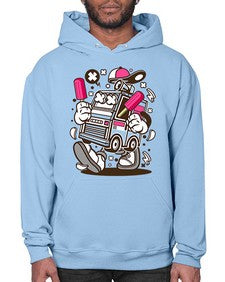Ice Cream Truck 1173# - ice cream- Hoodie