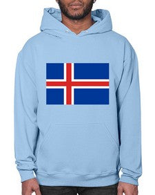 Iceland 921# - world flags- Hoodie