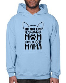 Im Not Like A Regular Mom Style 95# - cats- Hoodie