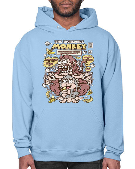 Incredible Monkey - monkey- Hoodie