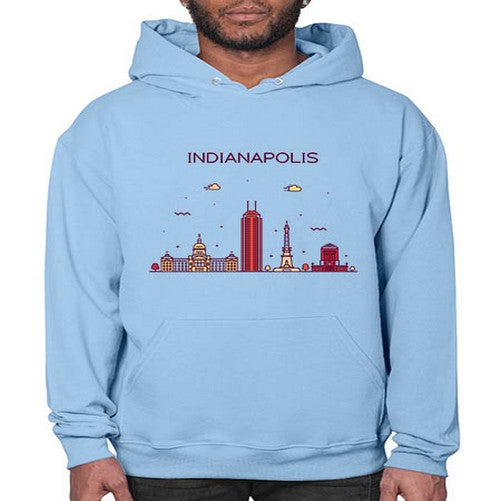 Indianapolis 949# - cities- Hoodie