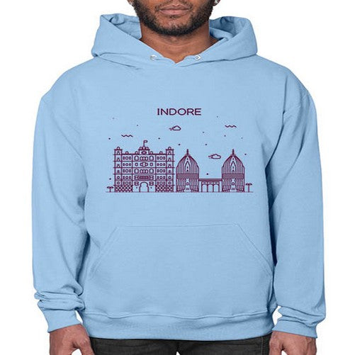 Indore 951# - cities- Hoodie