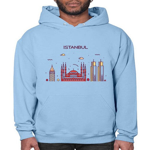 Istanbul 968# - cities- Hoodie