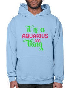 It is a aquarius thing 252# - aquarius- Hoodie