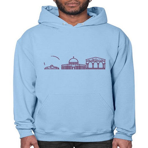 Jerusalem 995# - cities- Hoodie