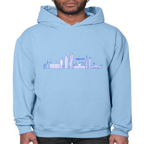 Kuwai City 1093# - cities- Hoodie