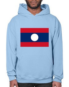 Laos 1111# - world flags- Hoodie