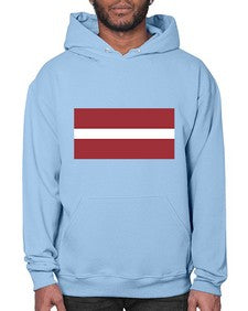 Latvia 1117# - world flags- Hoodie