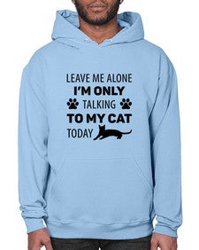 Leave Me Alone Style 62# - cats- Hoodie