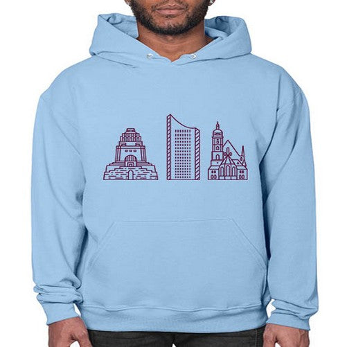 Leipzig 1127# - cities- Hoodie