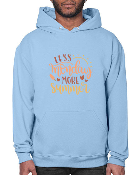 Less monday more summer 90# - summer- Hoodie