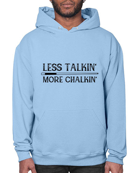 Less talkin More chalkin 950# - billards- Hoodie