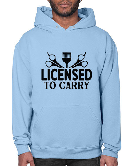 Licensed To Carry 1050# - hairdresser- Hoodie