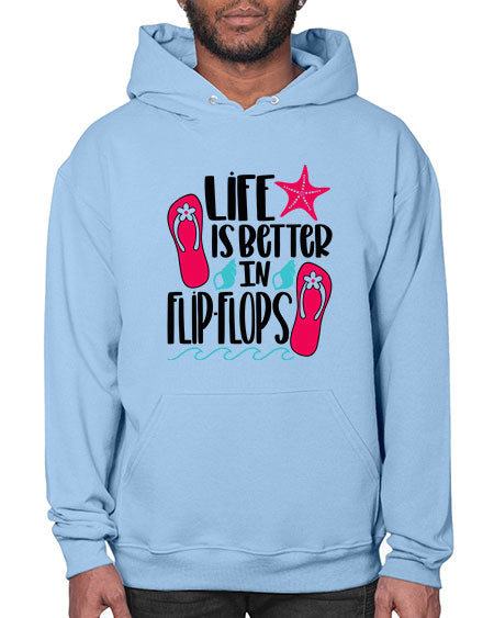 Life Is Better Is FlipFlops Style 31# - summer- Hoodie