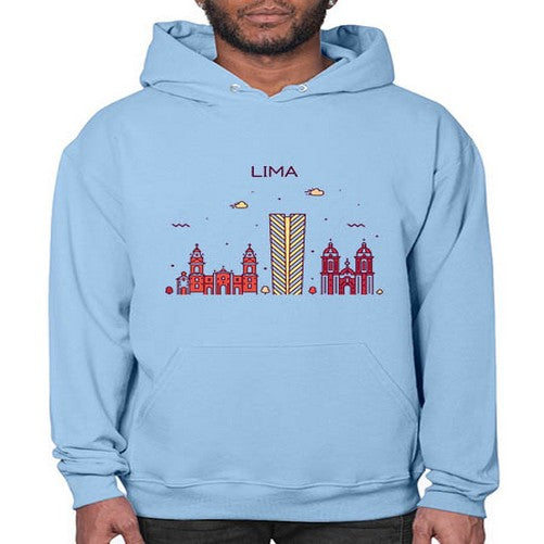 Lima 1139# - cities- Hoodie