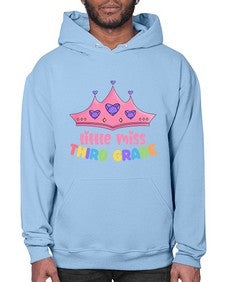 Little Miss third Grade 489# - third grade- Hoodie