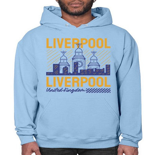 Liverpool 1152# - cities- Hoodie
