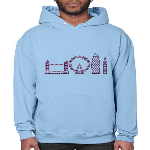 London 1157# - cities- Hoodie