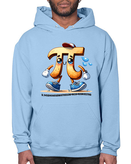 Long Running Pi Symbol Funny 27# - pi- Hoodie